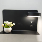 Simple Modern Creative Bedside Bedroom Wall Lamp Desk Hotel Wall Led Lamp Usb Mobile Phone Charging Night Light